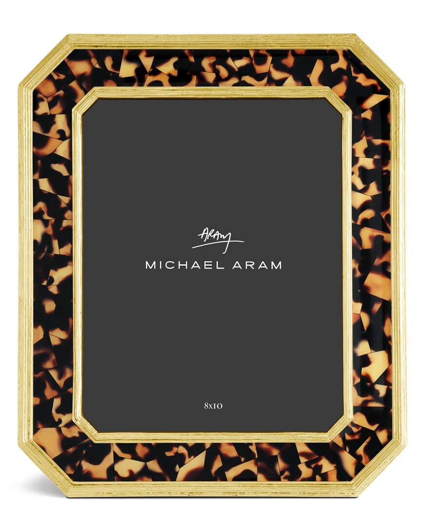 Michael Aram Tortoise 8x10 Photo Frame In Multi