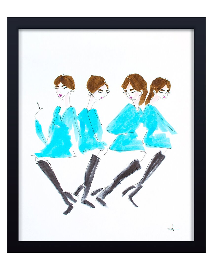Ready2hangart Mod Models Framed Print Wall Art