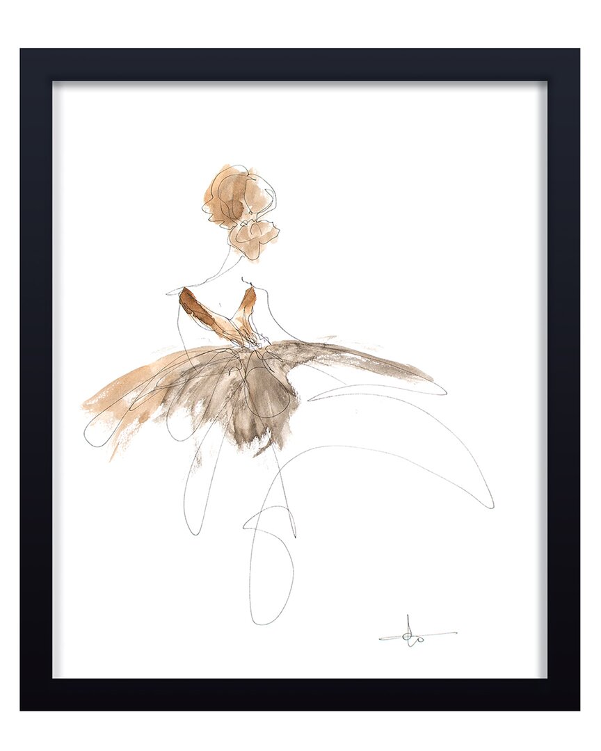 Ready2hangart Study Of Dress No 4 Framed Print Wall Art