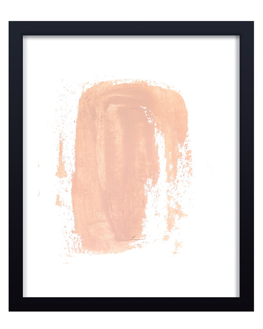 Ready2hangart Dust Pink Wave Framed Print Wall Art
