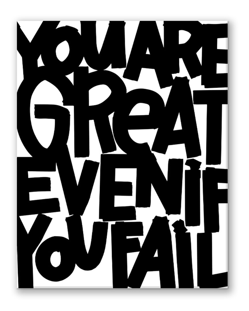 Ready2hangart Ink Letter Love Viii Wrapped Canvas Wall Art