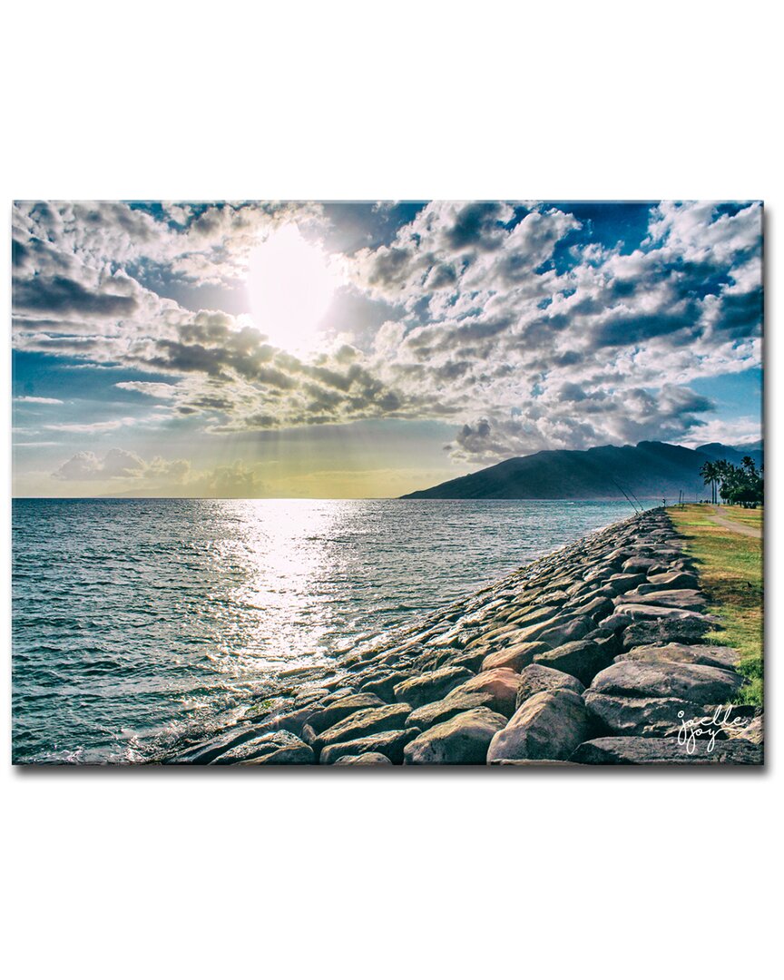 Ready2hangart Break Open The Sky Wrapped Canvas Wall Art By Joelle Joy