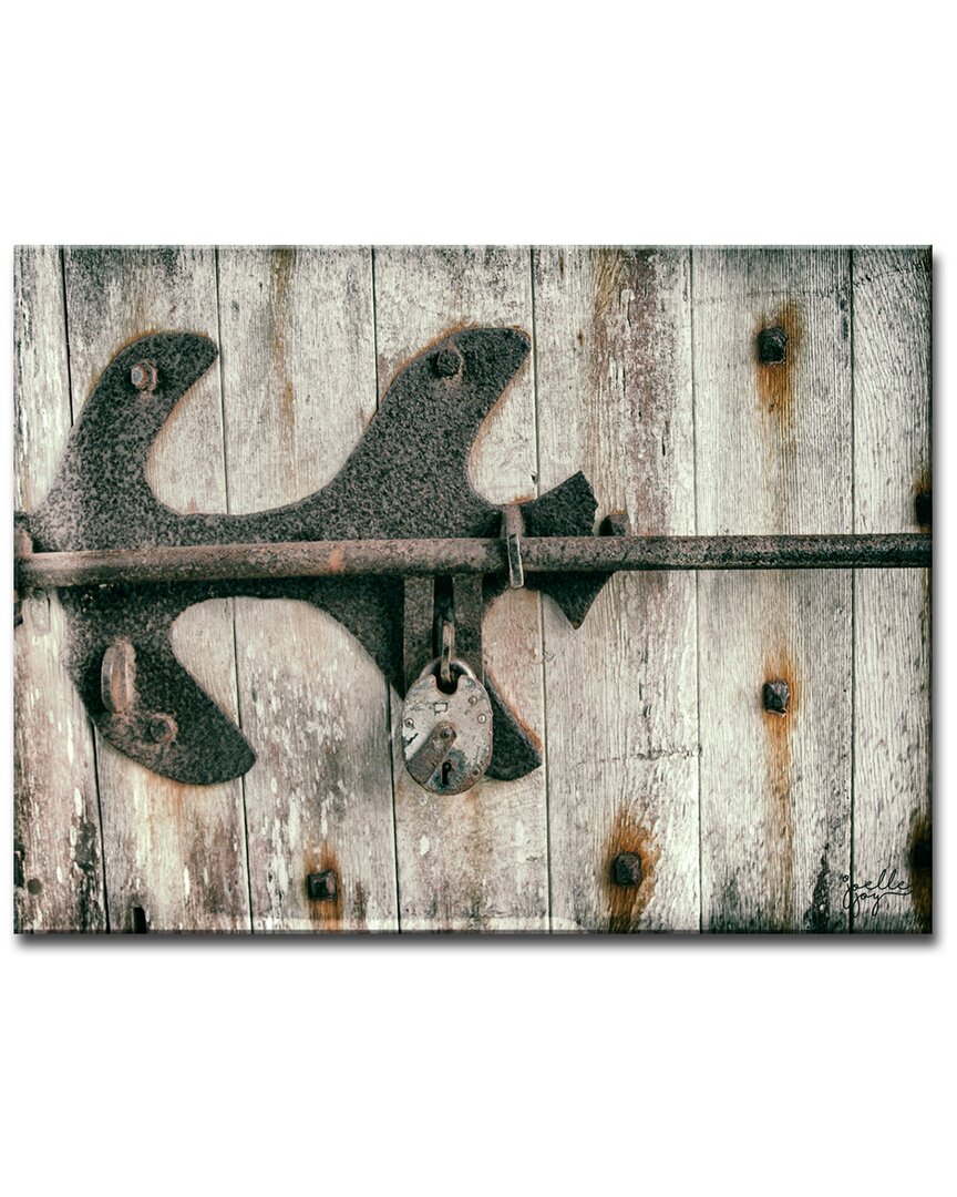 Ready2hangart Lock And Key Wrapped Canvas Wall Art By Joelle Joy
