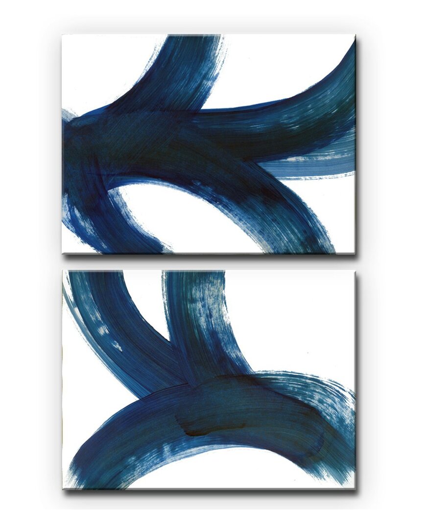 Ready2hangart On The Move I/ii Wrapped Canvas Art Set