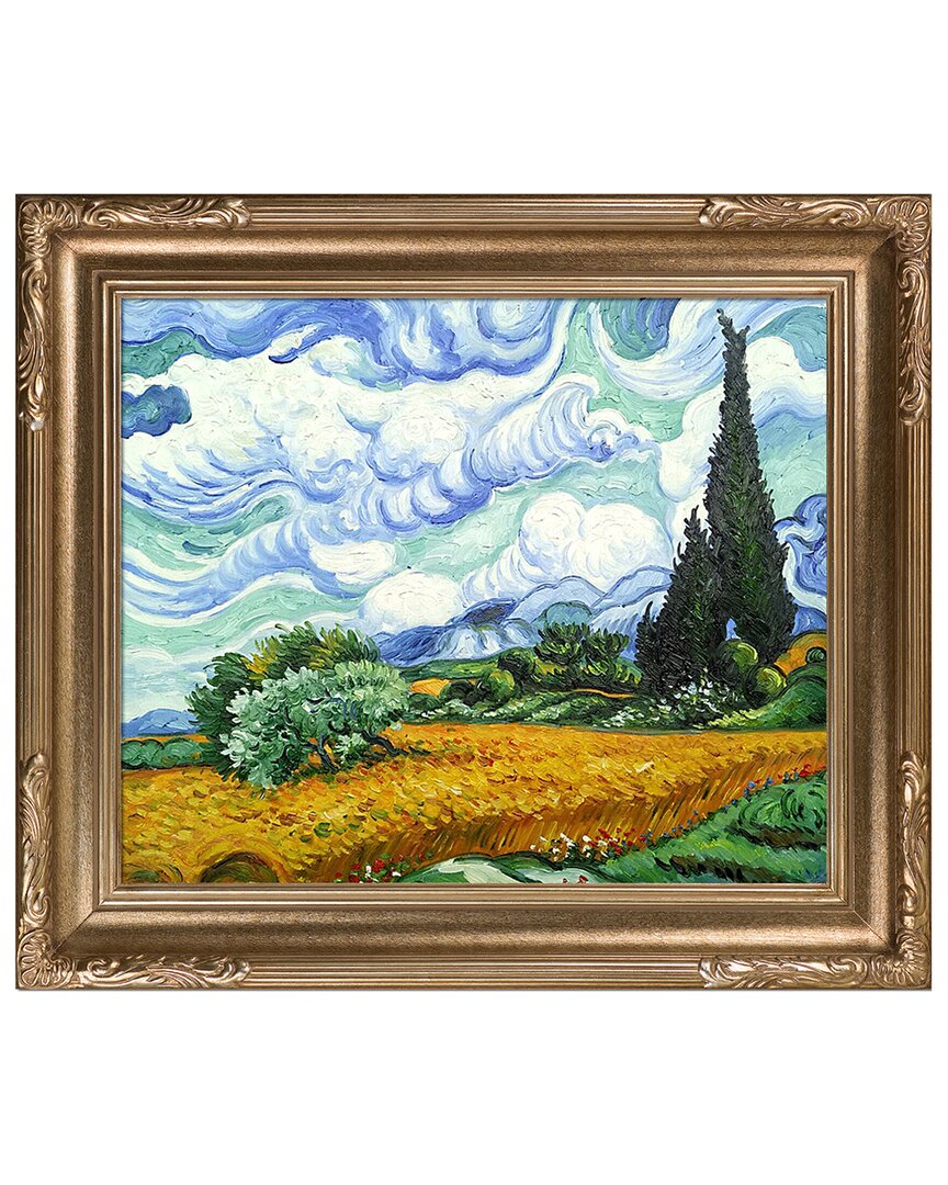 Museum Masters Wheat Field With Cypresses By Vincent Van Gogh