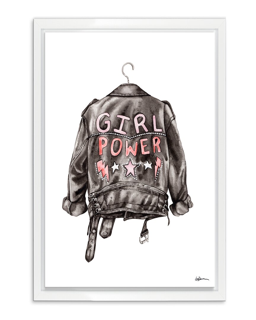 Ready2hangart Grl Pwr Wrapped Canvas Wall Art By Laurie Duncan