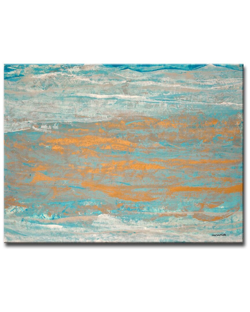 Ready2hangart Sparkling Seas I Wrapped Canvas Wall Art By Norman Wyatt