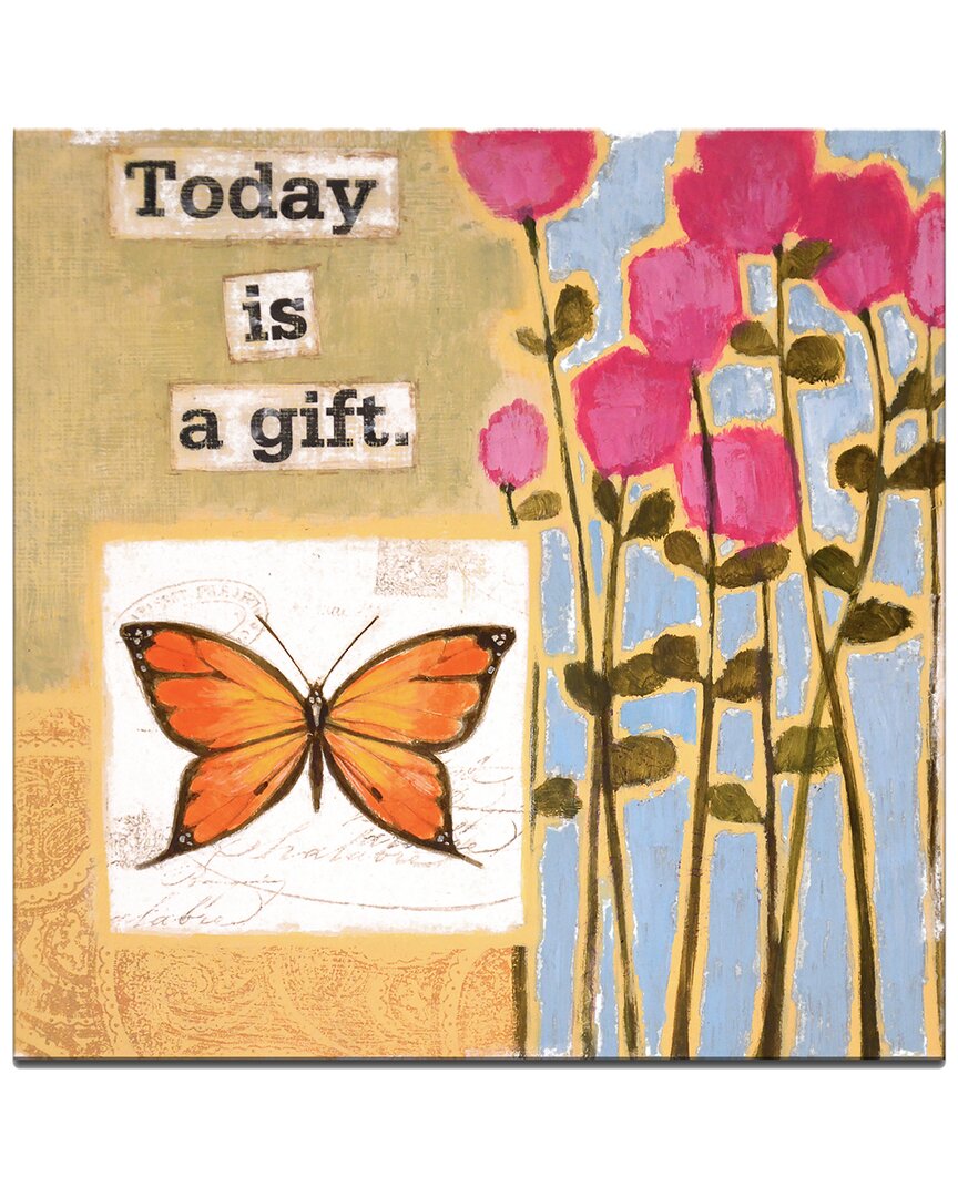 Ready2hangart Happy Thoughts I Wrapped Canvas Wall Art By Norman Wyatt
