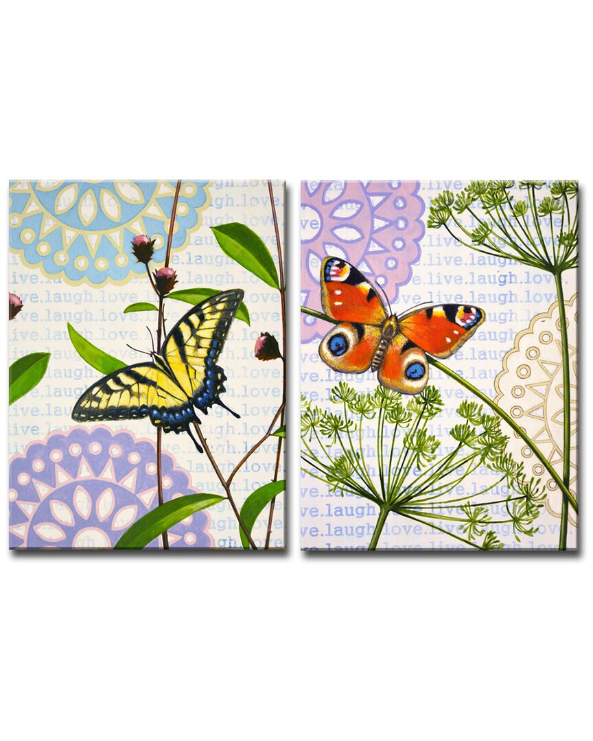 Ready2hangart In The Meadow I/ii 2pc Wrapped Canvas Wall Art By Norman Wyatt