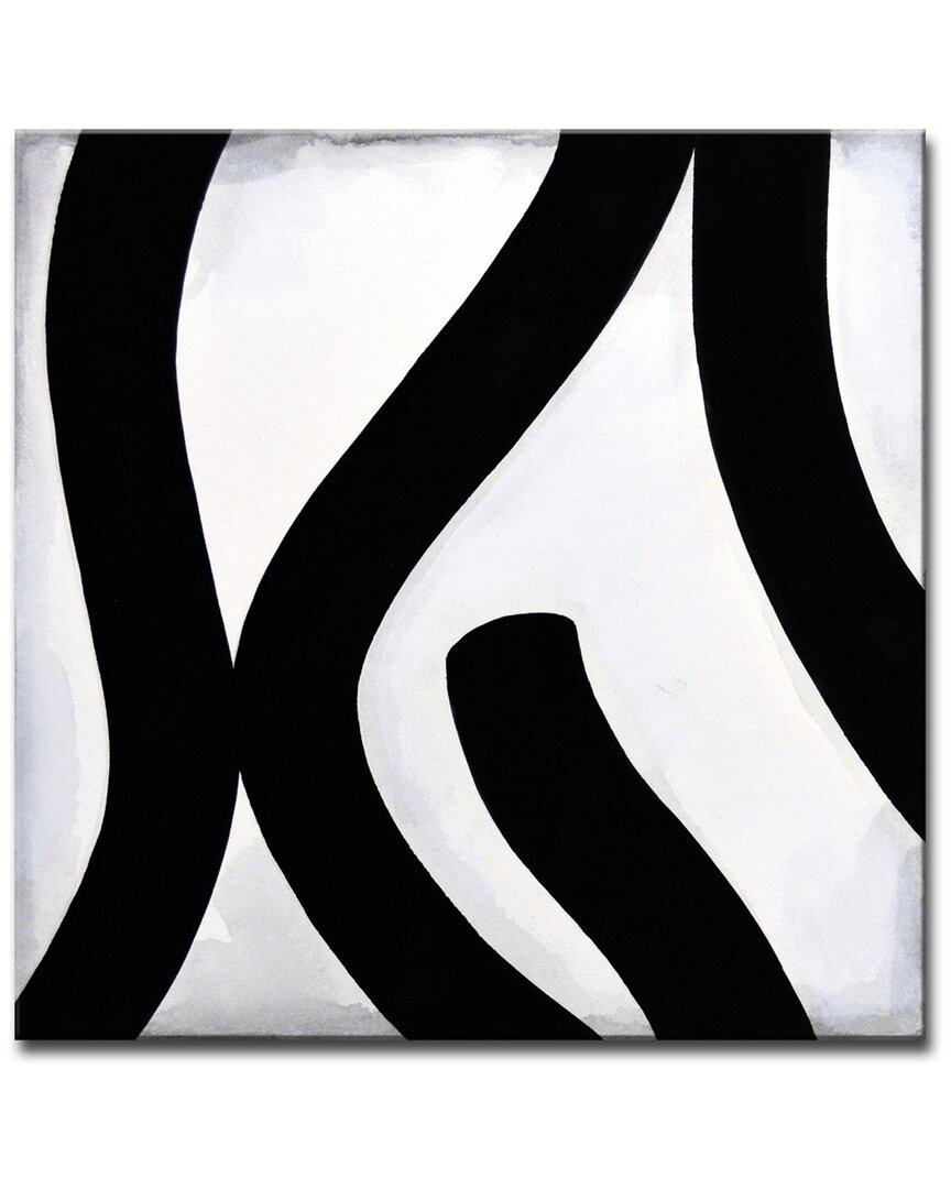 Ready2hangart Curves I Wrapped Canvas Wall Art By Norman Wyatt