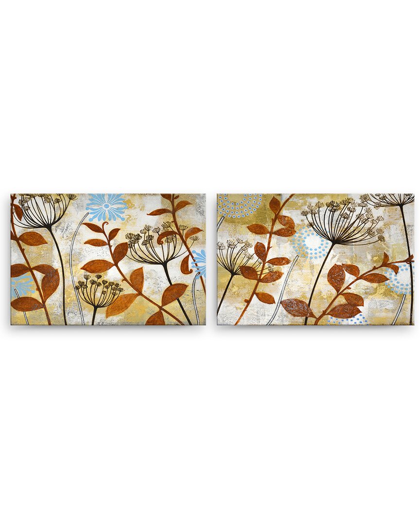 Ready2hangart Meadow Melody I/ii 2 Piece Wrapped Canvas Wall Art Set