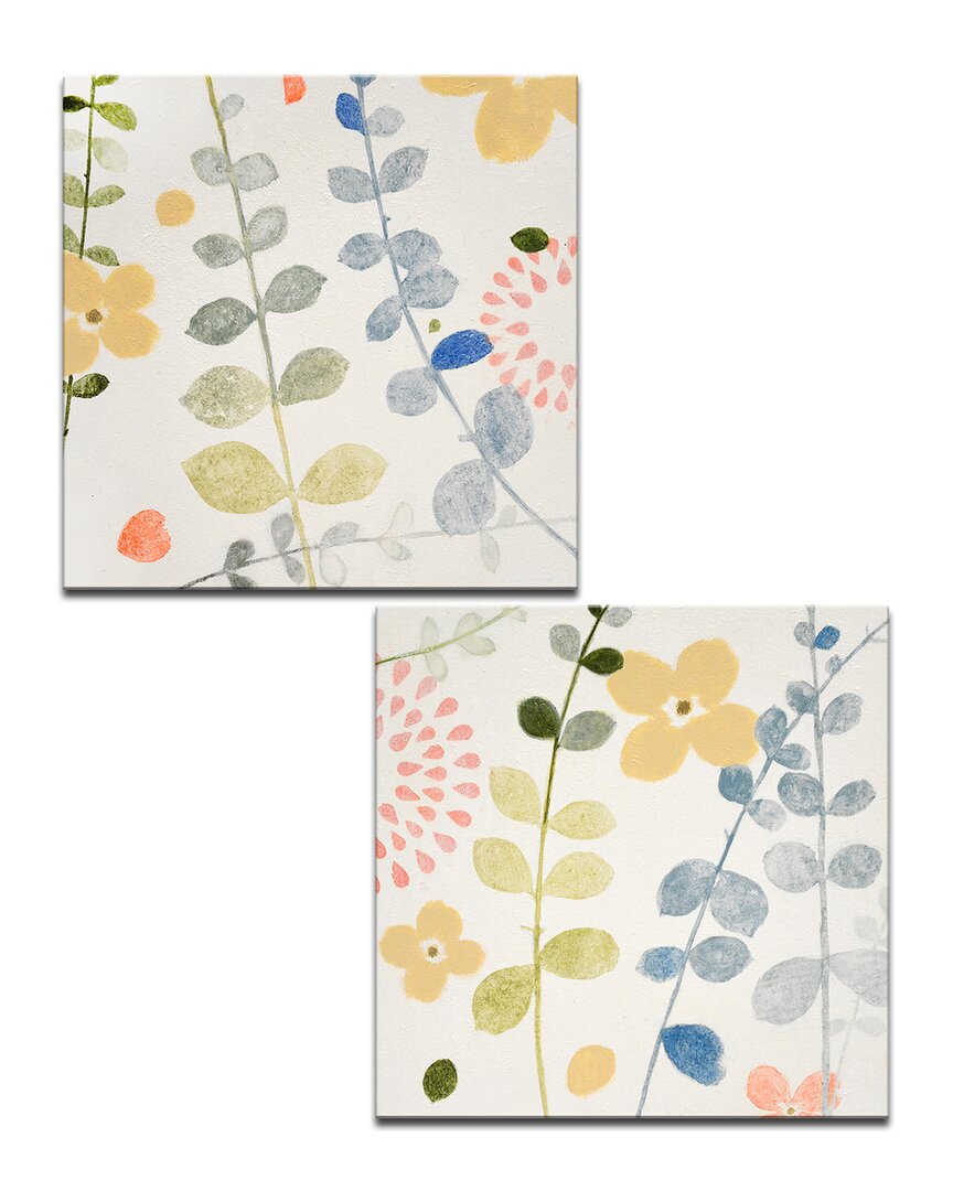 Ready2hangart Morning Dew I/ii Wrapped Canvas Wall Art By Norman Wyatt