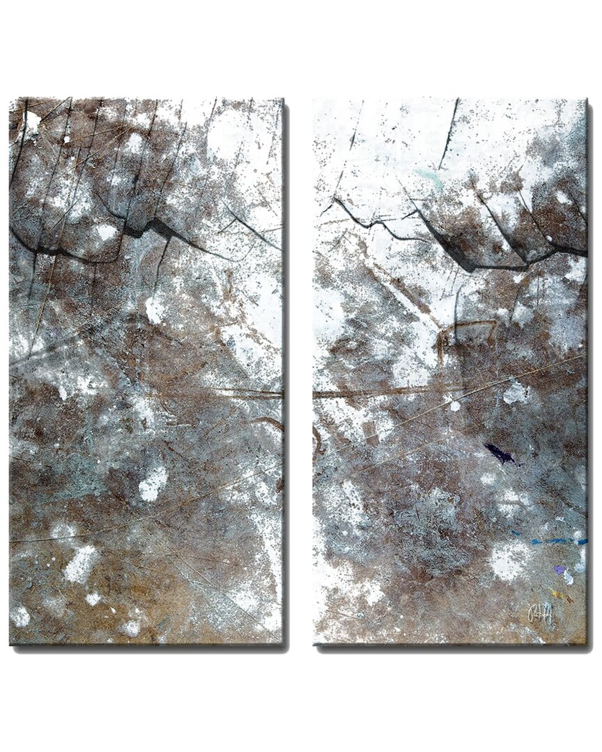 Ready2hangart Abstract Abs Xv Wrapped Canvas Wall Art By Tristan Scott