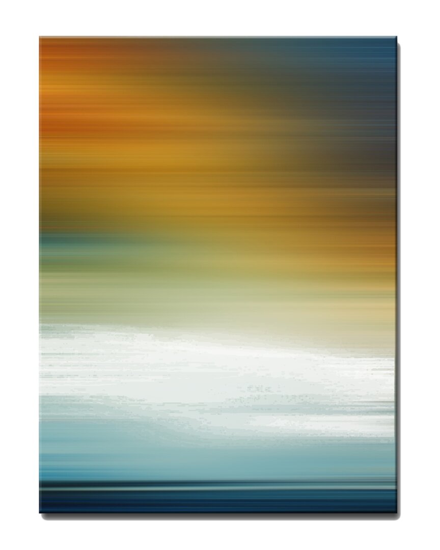 Ready2hangart Blur Stripes Lxi-b Wrapped Canvas Wall Art By Tristan Scott