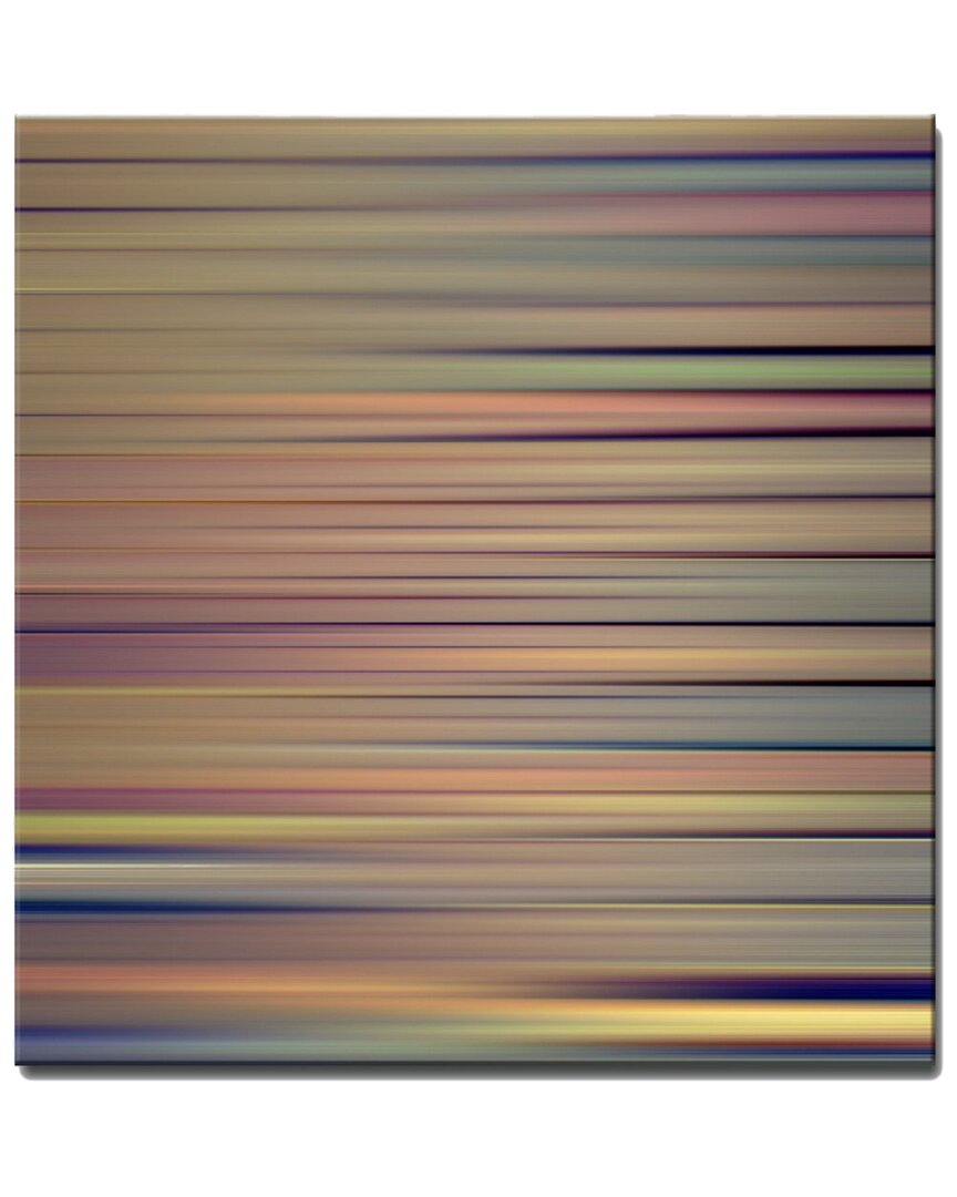 Ready2hangart Blur Stripes Viii Wrapped Canvas Wall Art By Tristan Scott