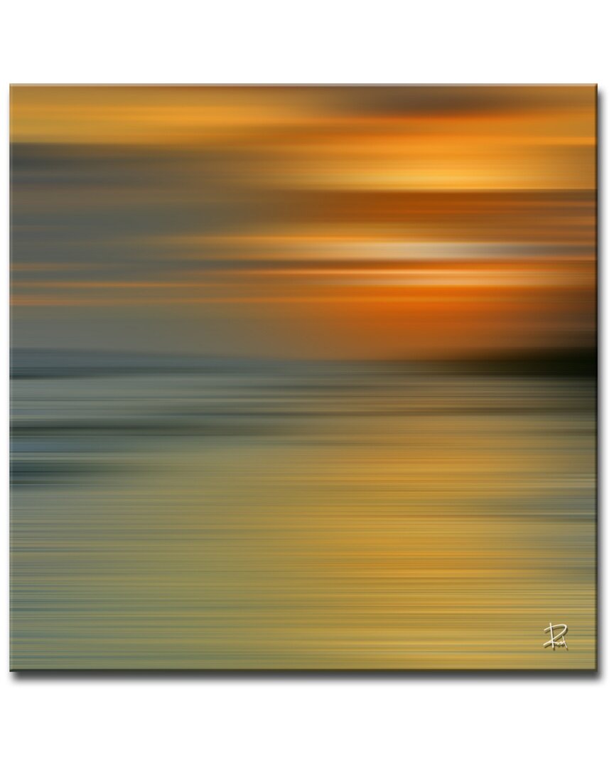 Ready2hangart Blur Stripes Xii Wrapped Canvas Wall Art By Tristan Scott