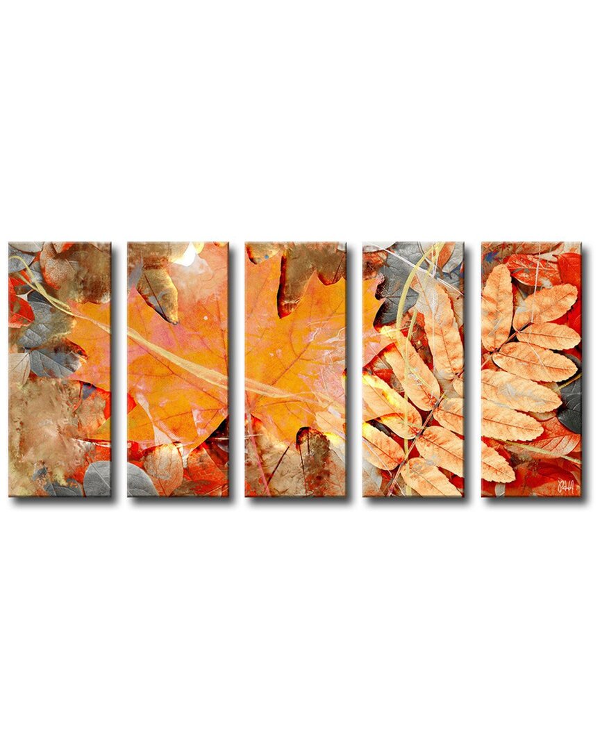 Ready2hangart Fall Ink Iii Wrapped Canvas Wall Art By Tristan Scott