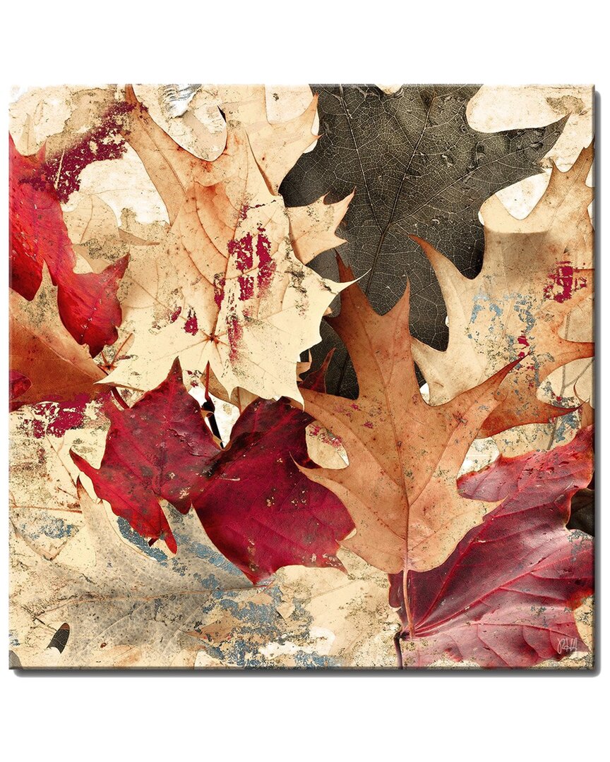 Ready2hangart Fall Ink Ix Wrapped Canvas Wall Art By Tristan Scott