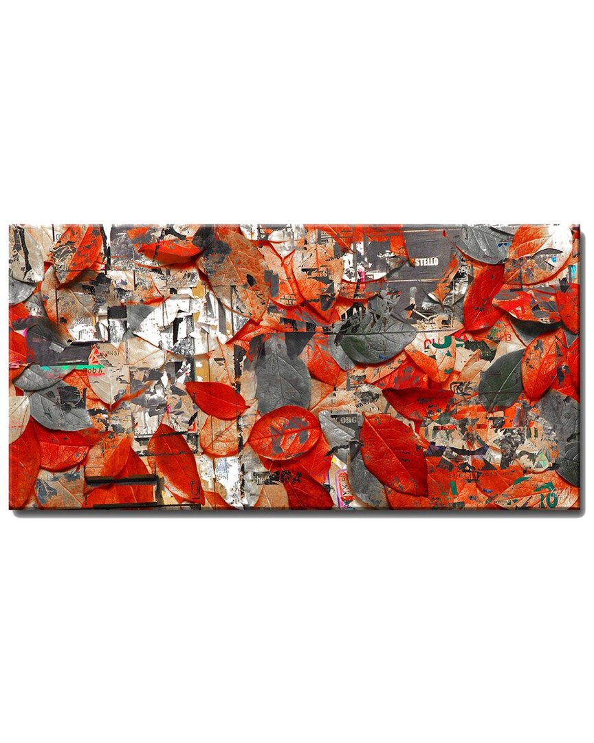 Ready2hangart Fall Ink Xxiv Wrapped Canvas Wall Art By Tristan Scott
