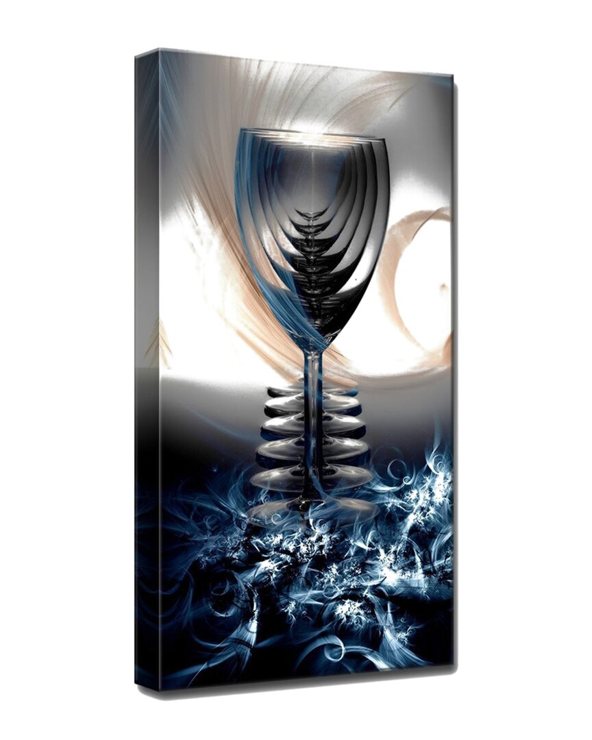 Ready2hangart Glitzy Mist V Wrapped Canvas Wall Art By Tristan Scott