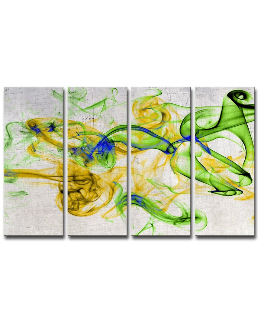Ready2hangart Glitzy Mist Xv Wrapped Canvas Wall Art By Tristan Scott