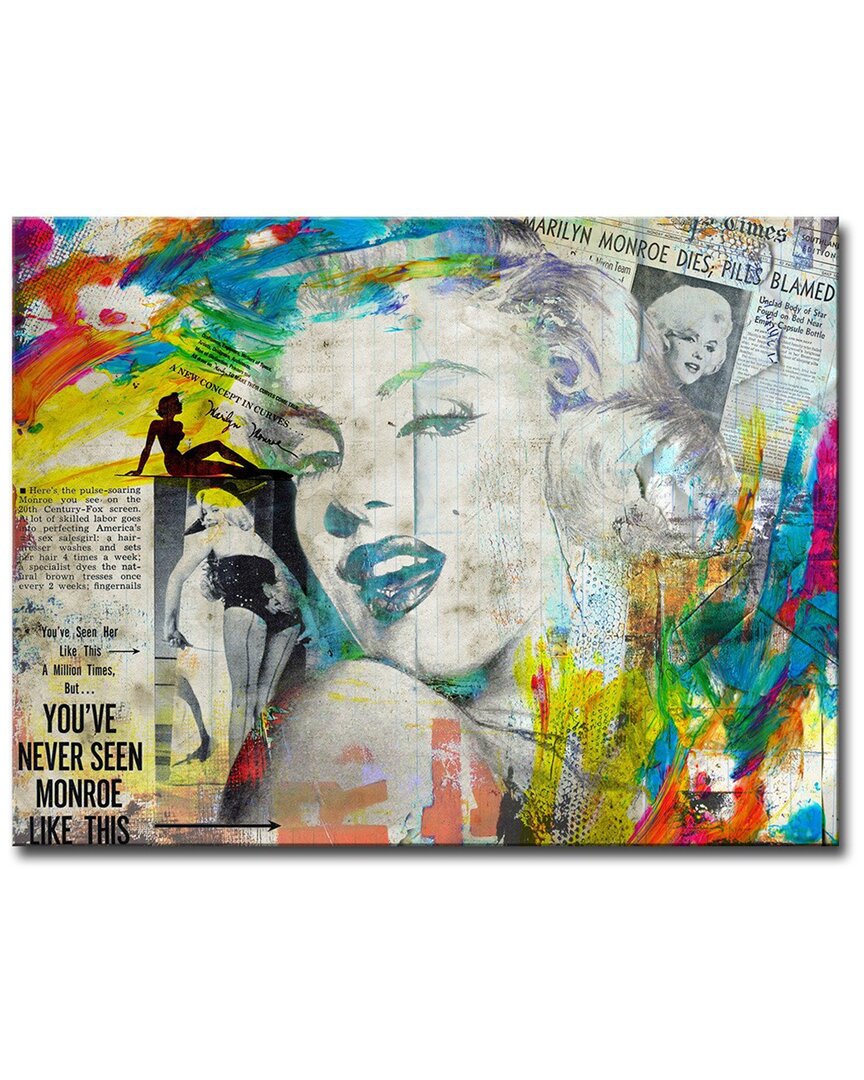 Ready2hangart Monroe I Wrapped Canvas Wall Art By Tristan Scott