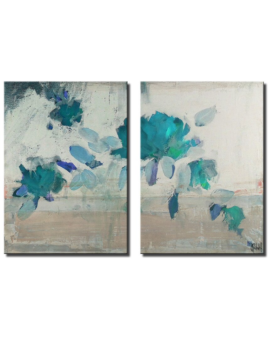 Ready2hangart Painted Petals Ivb Canvas Wall Art