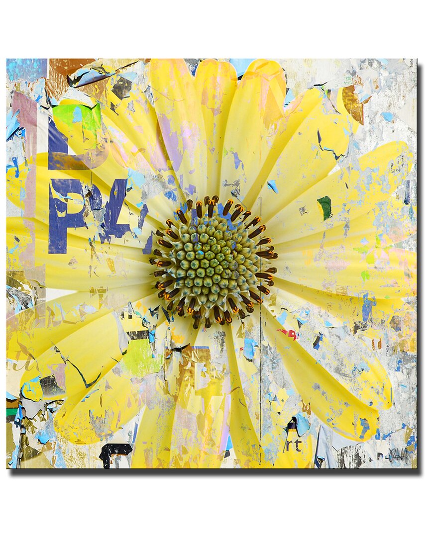 Ready2hangart Painted Petals Lxix Wrapped Canvas Wall Art