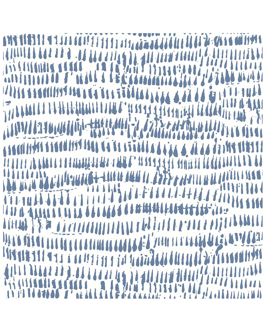 Brewster Runes Blueberry Brushstrokes Wallpaper