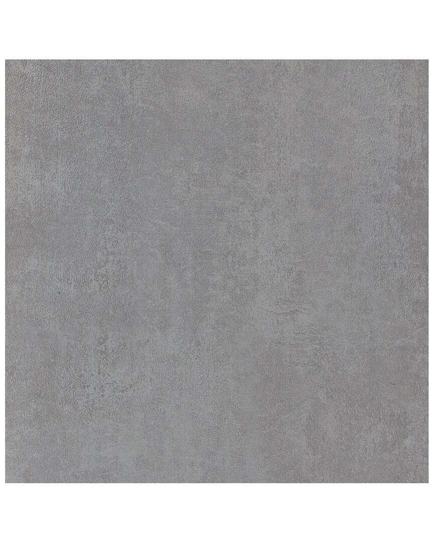 Floorpops Tundra Peel & Stick Floor Tiles In Grey