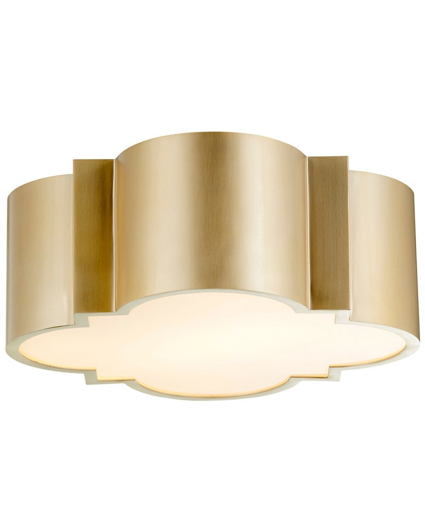 Cyan Design Wyatt 2-light Ceiling Mount In Brass