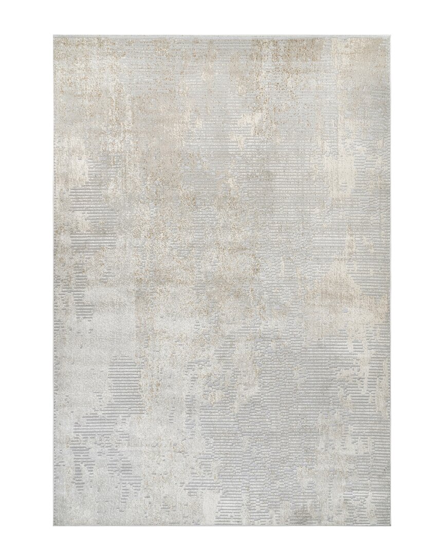 Shop Nuloom Alice Abstract Waterfall Area Rug In Gray