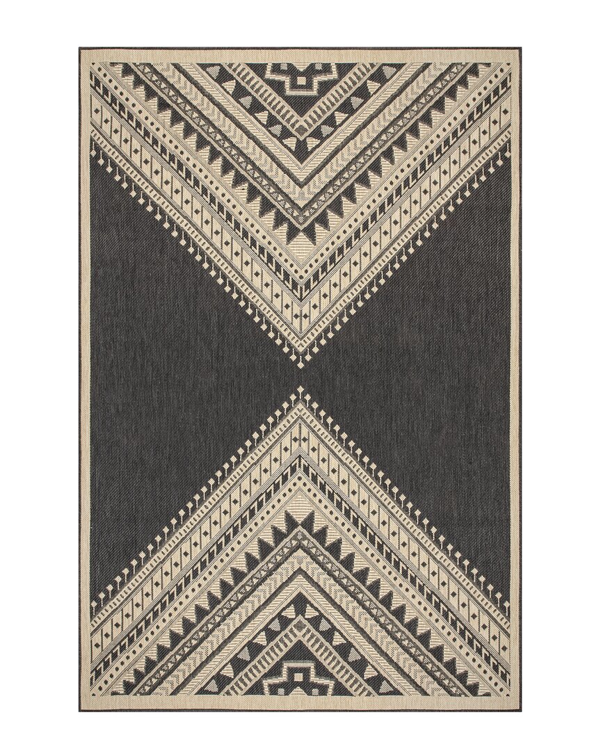 NULOOM NULOOM LANDRY AZTEC INDOOR/OUTDOOR RUG