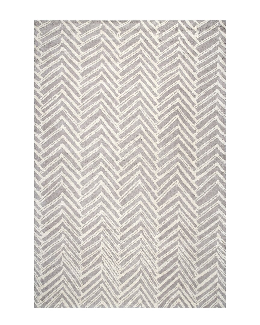 Nuloom Hand Tufted Alex Wool Rug In Beige