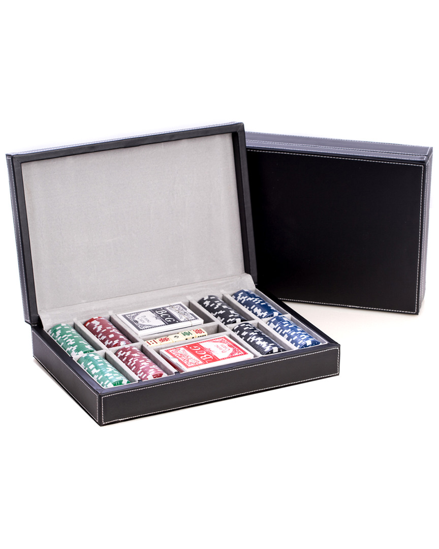 Bey-berk Poker Set With 200 Clay Composite Chips