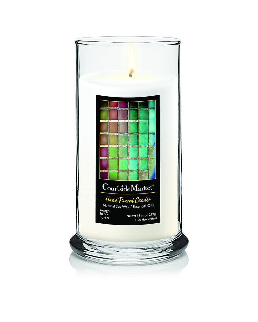 Courtside Market Wall Decor Courtside Market Color Chart Iv Soy Wax Candle In Green