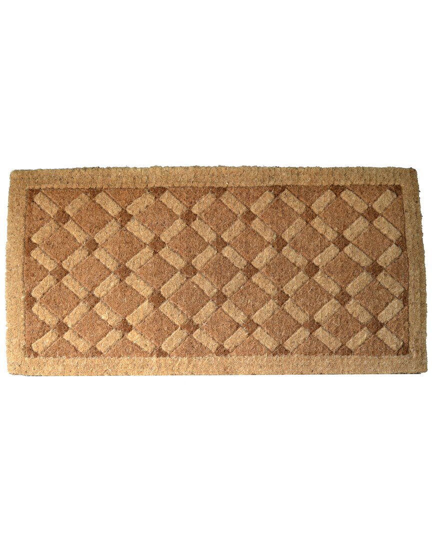 Imports Decor Coir Doormat In Brown