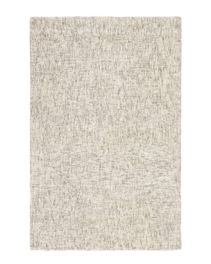 Jaipur Living Britta Plus Solid Wool-blend Rug In Ivory
