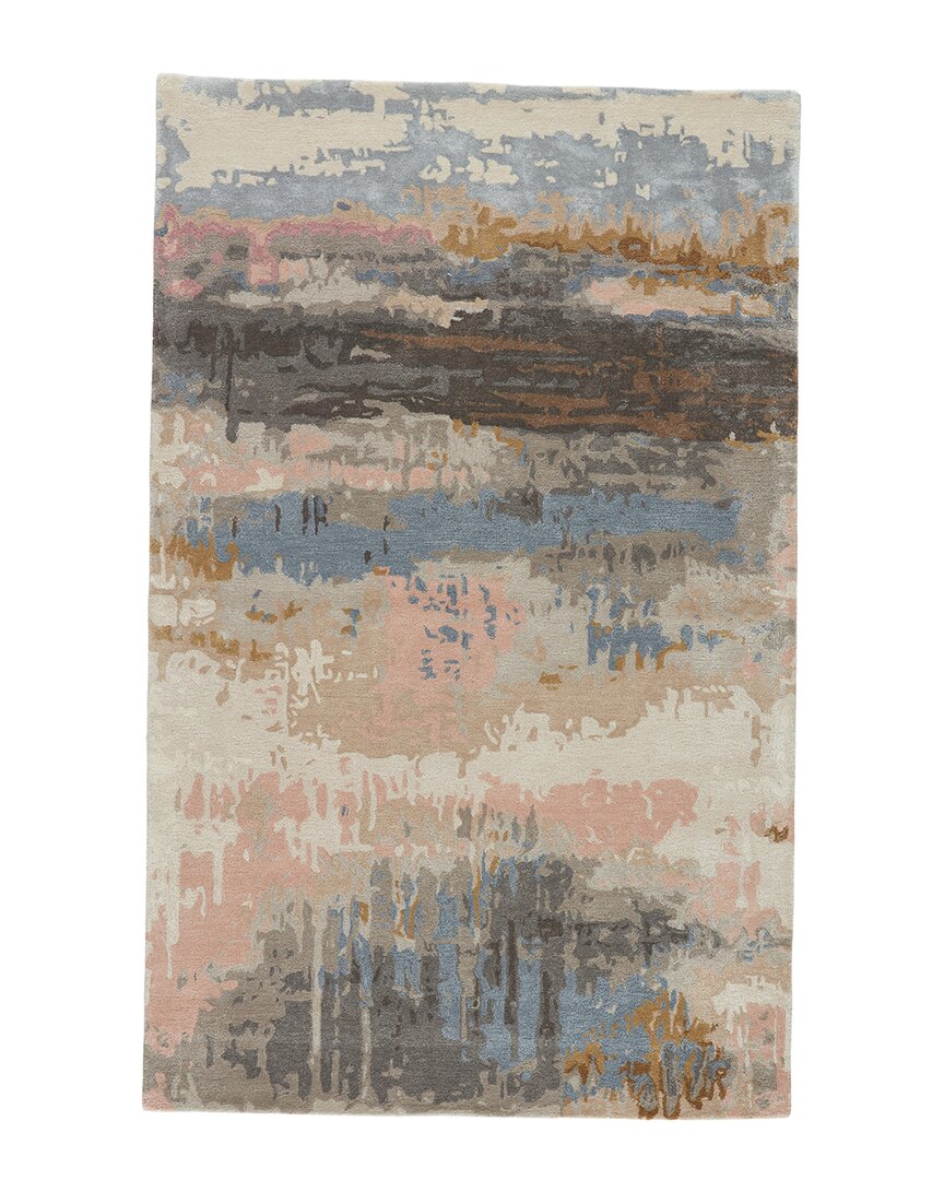 Jaipur Living Benna Contemporary Wool-blend Rug In Blush