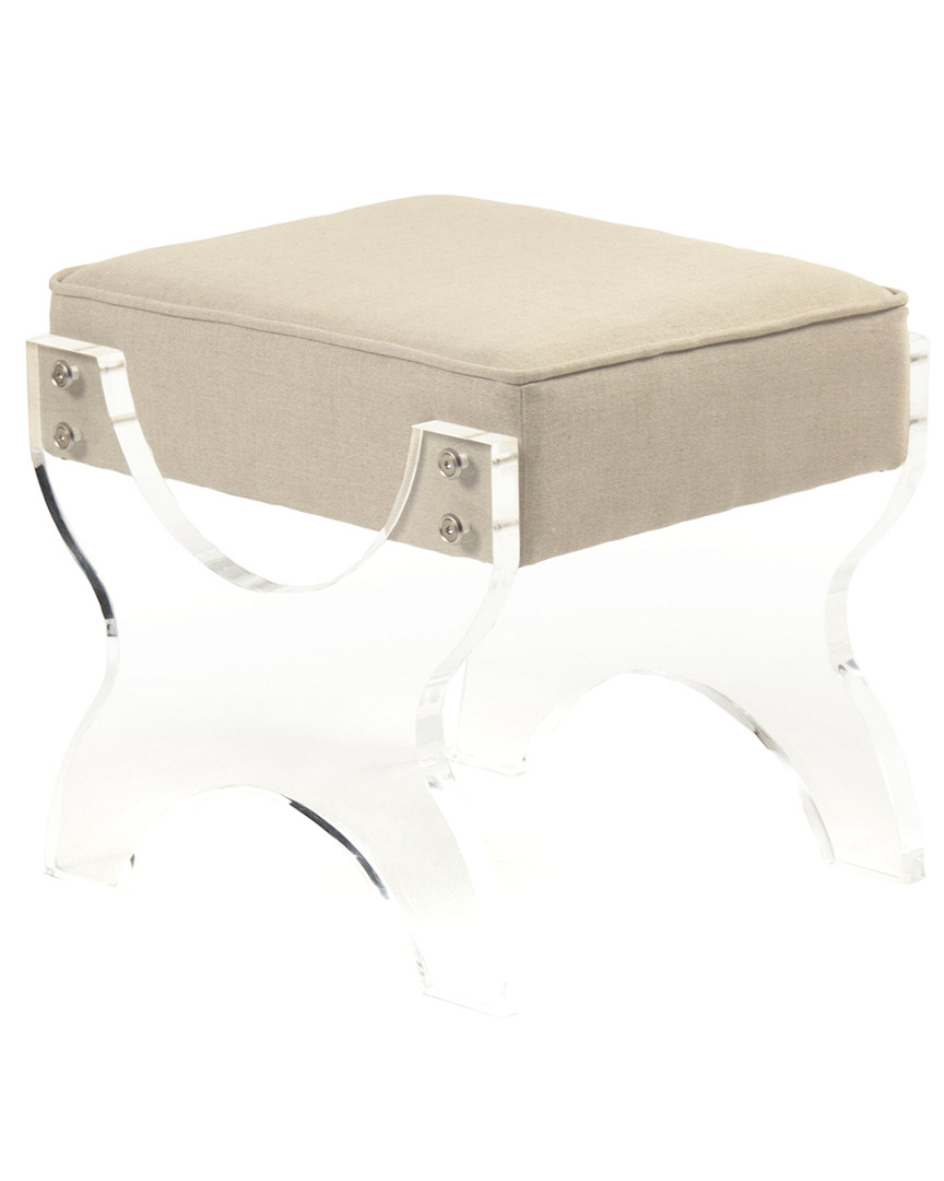 Zentique Melodie Stool In Neutral
