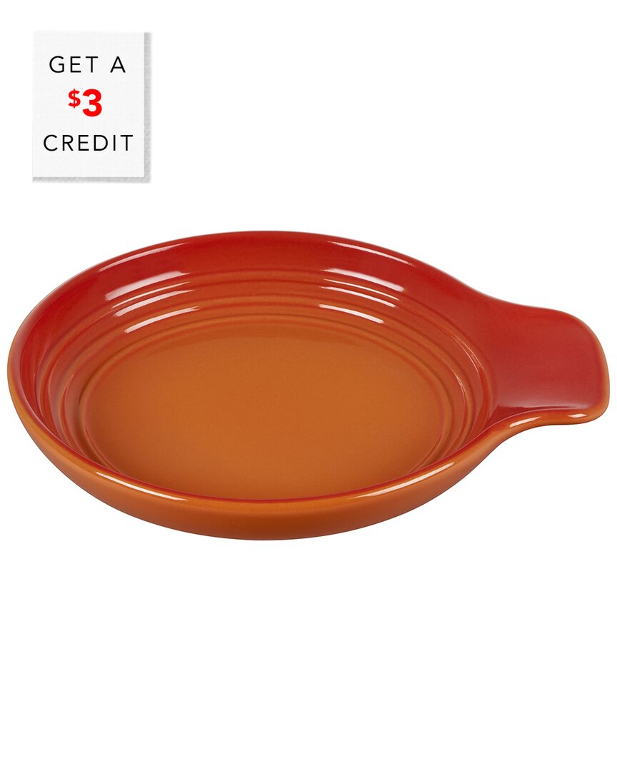 Le Creuset Spoon Rest With $3 Credit In Red