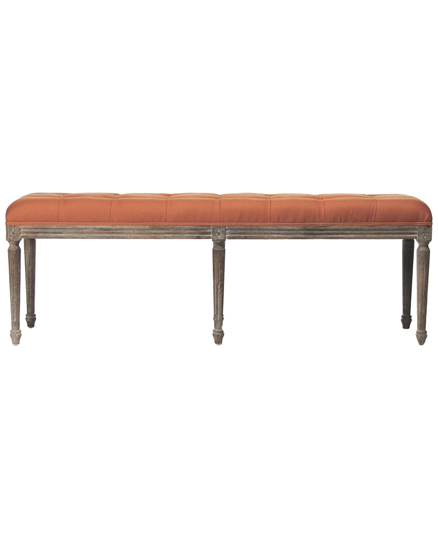 Zentique Louie Tufted Bench
