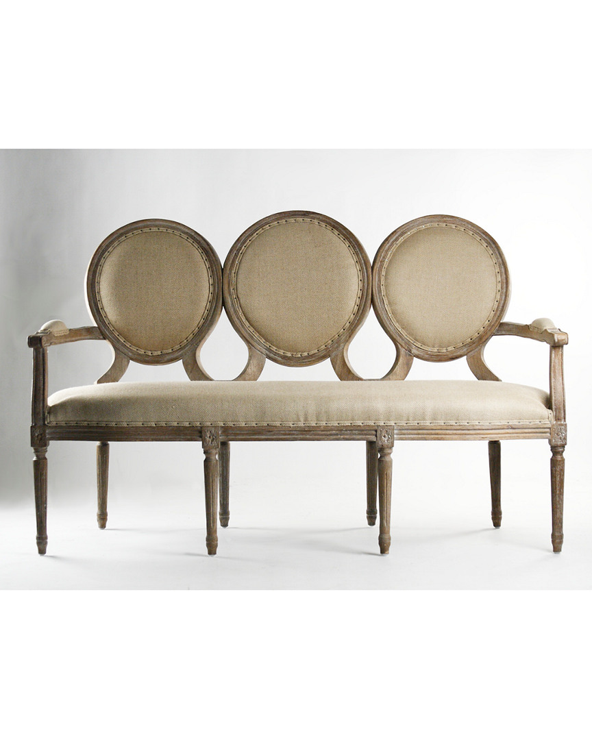 Zentique Medallion Settee