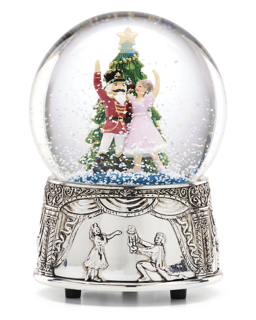 Reed And Barton Reed & Barton Nutcracker Suite Musical Snowglobe In Multi