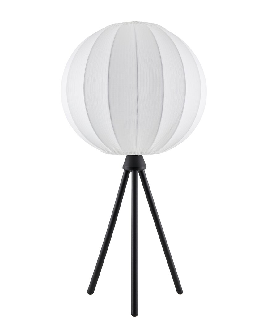 Surya Stelvio Accent Table Lamp In White