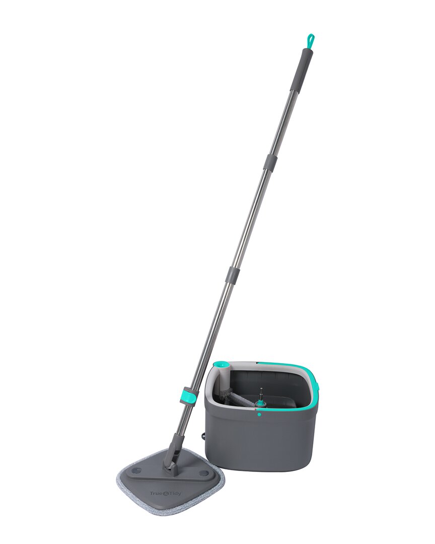 Shop True & Tidy Spin-800 Trueclean Mop And Bucket System In Gray
