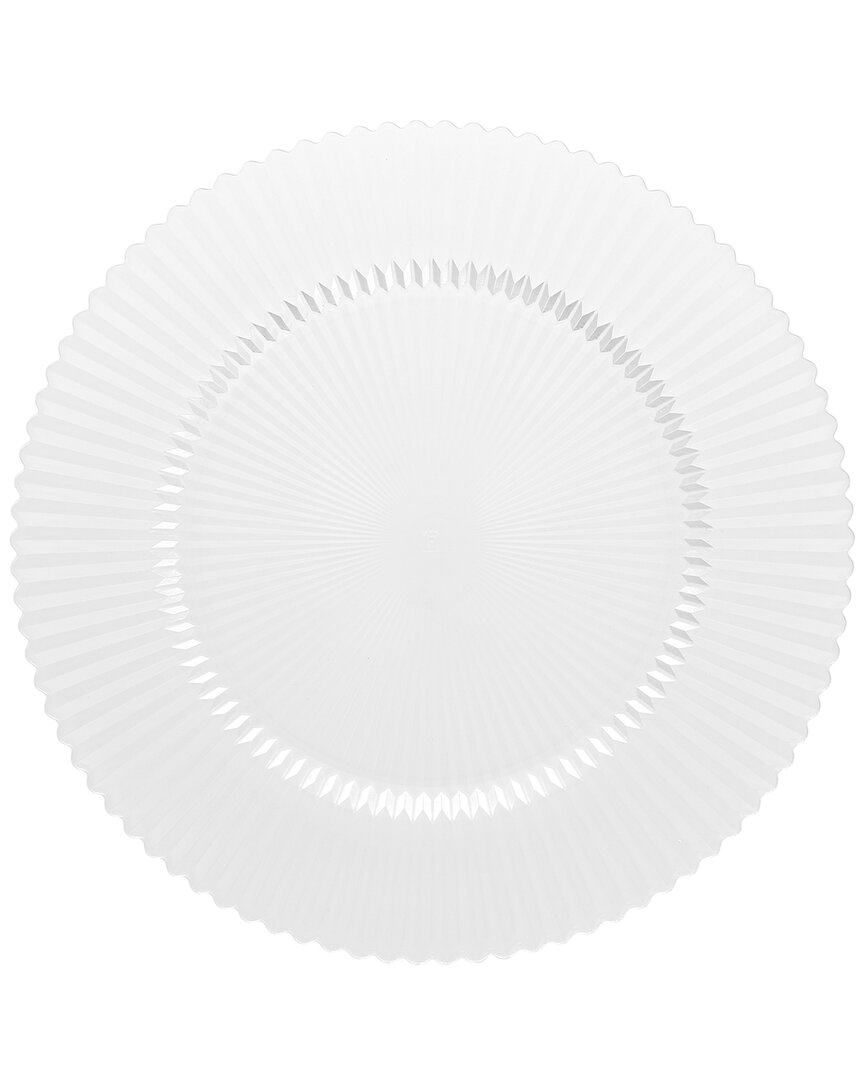 FORTESSA FORTESSA ARCHIE SET OF 4 CHARGER PLATES 