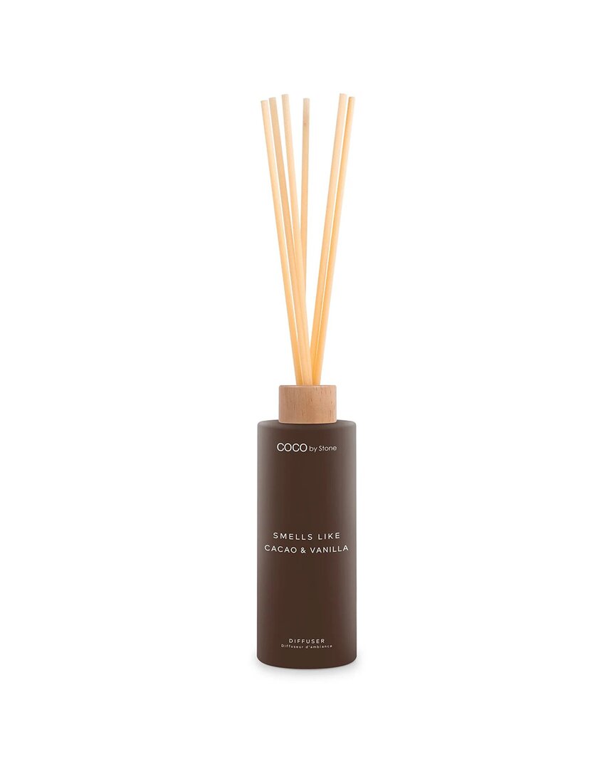 Coco By Stone Smells Like Cacao & Vanilla 5oz Reed Diffuser