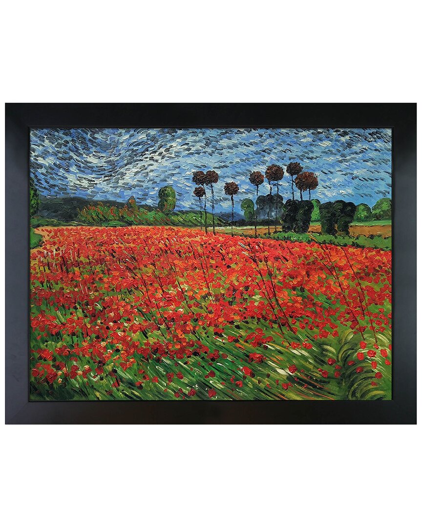 La Pastiche Field Of Poppies By Vincent Van Gogh