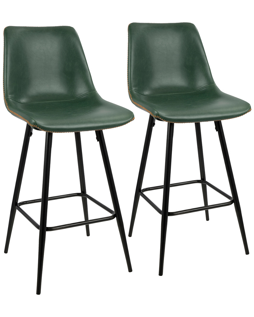 Lumisource Set Of 2 Durango Counter Stools